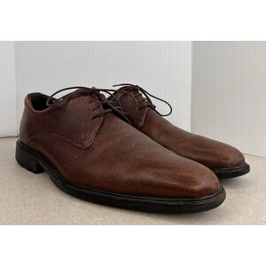 Men’s Cole Haan Leather Brown Oxfords Dress Shoes Size 9.5 Plain‎ Toe